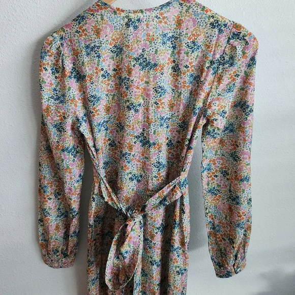 Doen Charleston Dress Creme Lady Bird floral Size XS NWT - Picture 4 of 10